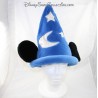 Chapeau Mickey DISNEYLAND PARIS Fantasia bleu étoiles et lune Disney 35 cm