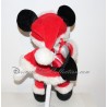 Mickey Christmas plush DISNEY STORE Mickey in Santa Claus 