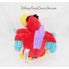 Peluche perroquet Iago DISNEY STORE Aladdin rouge jaune 17 cm