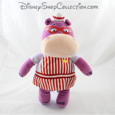 Peluche Hallie l'hippopotame NICOTOY Disney Docteur la peluche violet 3 2 cm