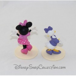 Lote 2 DISNEY Minnie y Daisy Figura 9 cm plástico de estatuillas de