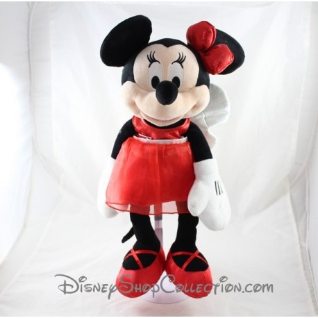 Plush Minnie DISNEY STORE held red butterfly wings 2012 40 cm