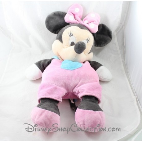 Plush Minnie mouse DISNEY BABY range Pajamas pink 60 cm overalls