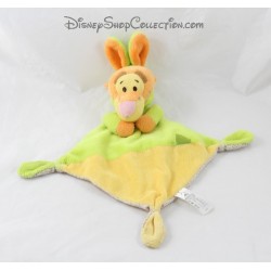DouDou piatto Tigger NICOTOY felpa con cappuccio verde giallo coniglio Disney 