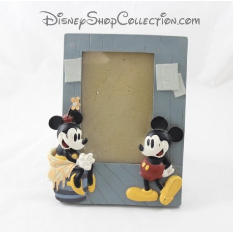 Vintage de foto marco resina demonios & MERVEILLES Disney Minnie Mickey