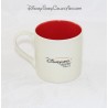 Letra de Mickey DISNEYLAND París taza de cerámica color beige K roja de la taza
