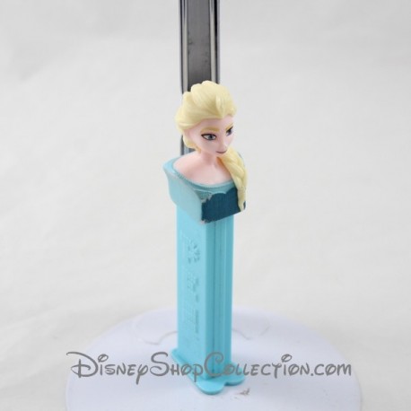 Distributore di caramelle PEZ Elsa Disney Blu 12 cm di neve regina