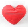 Coussin en forme de coeur DISNEY Winnie l'ourson et Porcinet rouge 31 cm