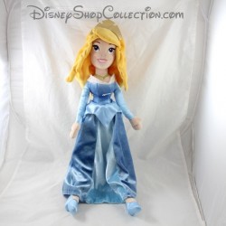 Aurore DISNEY parques La Belle felpa muñeca durmiente vestido azul 55 cm