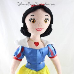 Puppe Plüsch DISNEY STORE Kleid gelb blau 54 cm Snow White