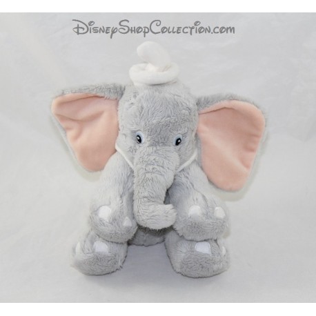 Collar gris tienda de DISNEY Dumbo Dumbo elefante de peluche blanco 20 cm