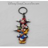 Schlüsselanhänger Multi Zeichen DISNEYLAND PARIS Mickey, Minnie, goofy und Donald Disney pvc 9 cm