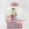 SnowGlobe musical DISNEY Cinderella Crown bola de nieve rosa 19 cm