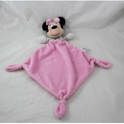 Flat mantita Minnie Disney Nicotoy Rhombus gris rosa 40 cm