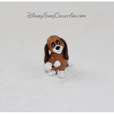 Figurine chien Rouky BULLY Walt Disney Productions 1980 5 cm