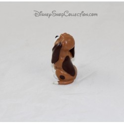 Figurine di cane Rouky BULLY Walt Disney produzioni 1980 5 cm