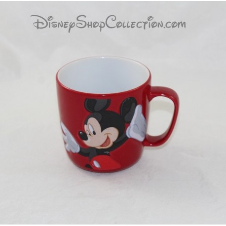 Mug en relief Mickey DISNEYLAND PARIS rouge 3D Disney 9 cm