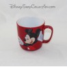 Taza en relieve Mickey DISNEYLAND PARIS rojo 3D Disney 9 cm