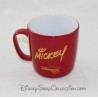 Mug in relief Mickey DISNEYLAND PARIS red 3D Disney 9 cm
