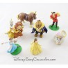 Pack de 7 figurillas de DISNEY la Belle y la bestia Gaston,