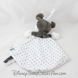 Flat blankie Minnie NICOTOY Disney grey white 28 cm