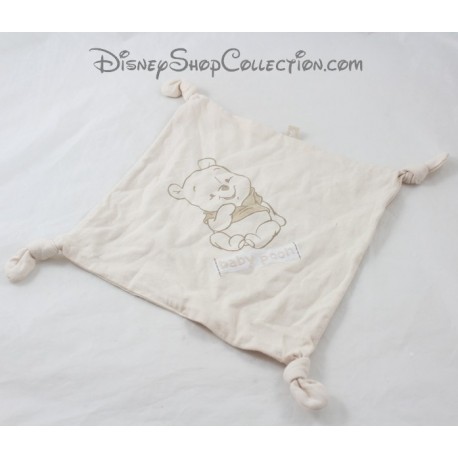 Doudou Plat Winnie L Ourson Disney Carre Beige Baby Pooh Carrefour Doudou Plat Winnie L Ourson Disney Carre Beige Baby Pooh Carrefour