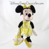 Plush Minnie NICOTOY Disney yellow dress with white polka dots handbag 30 cm