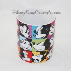 Mug Mickey DISNEYLAND PARIS piazza più facce espressioni Mug Disney 11 cm