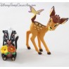 Pack de 4 figuritas de la flor de Bambi DISNEY Bambi Miss Bunny y pan-pan