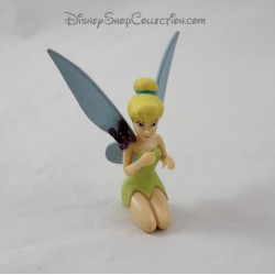 Figurine fairy Tinker Bell BULLYLAND on knees Disney bully 7 cm