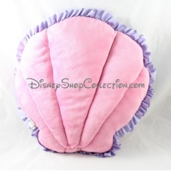 Shell cushion Ariel DISNEY ON ICE the Little Mermaid purple satin pink 38 cm