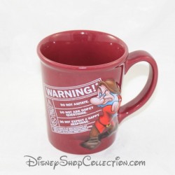 Tazza alta Nana irritabile Disney avvertimento avvertimento Coppa ceramica rilievo 3D