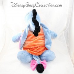 Burro de peluche NICOTOY Disney Bourriquet traje hippie Orange 50 cm