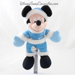 Plush Mickey DISNEYLAND PARIS outfit blue winter glove Disney 25 cm