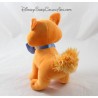 Toalla de gato Toulouse DISNEY STORE nudo azul naranja Les Aristochats 20 cm