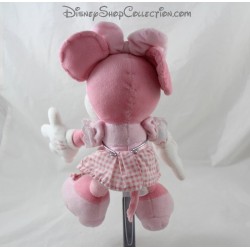 Minnie DISNEY STORE pink white gingham dress 29 cm