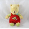 Plush Winnie the Pooh DISNEY BABY red overalls 