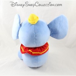 Peluche boule bébé éléphant DISNEY STORE Dumbo bleu 24 cm