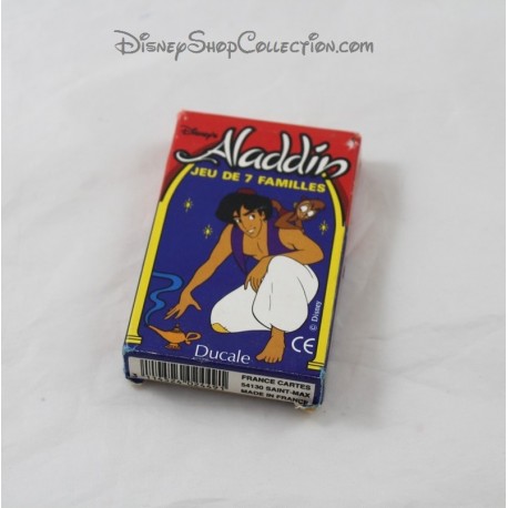 7 familias juego de cartas Aladdin DISNEY Ducale 1999