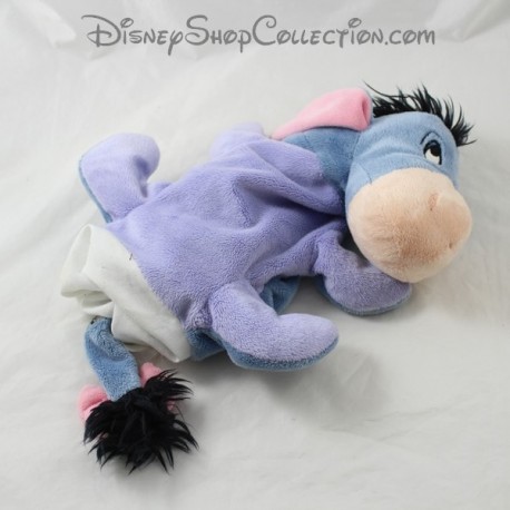 Peluche burattino asino DISNEY STORE Bourriquet blu amico Winnie the Pooh 24 cm