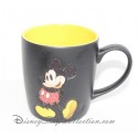 Mug mat Mickey DISNEYLAND PARIS noir et jaune tasse en céramique 