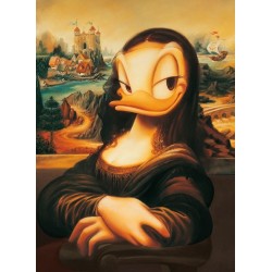 KUNST Puzzle DISNEY Clementoni Daisy Mona Lisa Mona Mona 1000 Stück