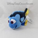 Peluche poisson NICOTOY Disney Le Monde de Dory bleu 19 cm