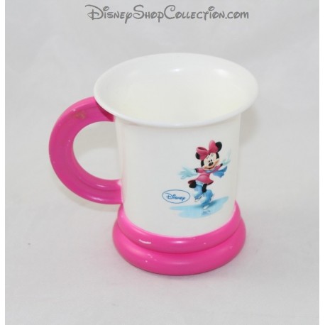 Taza de plástico Winnie el blanco rosa Cub ICE