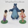 Lote de 3 figuras de Disney The Jungle Book Mowgli, Baloo y Shanti