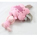 Musical towel Piglet DISNEY STORE baby pink cloud 26 cm