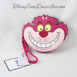 Porte monnaie chat Cheshire PRIMARK Disney Alice au pays des merveilles rose 12 cm