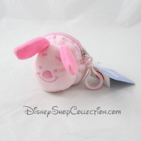 Disney piglet plush key holder is 11 cm pink coin holder