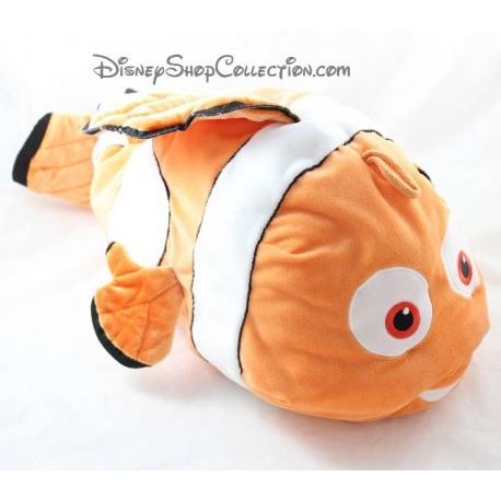Peluche range pyjama Nemo DISNEY poisson clown orange 45 cm