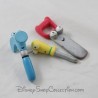 Lot of 3 MatteL Disney Manny figurines and its tools